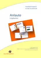 Vorschau - Spiele - Anlaute - 240 Legekarten - Buchstaben festigen - Anlautspiele - Deckblatt