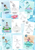 Vorschau - Stundenentwürfe - 🐚Yogageschichte 🌊 Besuch bei der kleinen Meerjungfrau Fini🧜♀️ - Seite 2