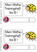 Vorschau - Stationenlernen - Mein erstes Mathe Trainingsheft bis 8 + Lösungsheft - Seite 1
