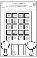 Vorschau - Arbeitsblätter - Present Progressive - Speaking Activity - Seite 2