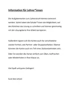 Vorschau - Arbeitsblätter - Zahlenstrahl Aufgabenkarten Wiederholung Stationsbetrieb - Seite 1