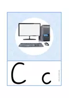 Vista previa - Refuerzo / NEE / Materiales de apoyo - Aushang Buchstaben für das Klassenzimmer + Karteikarten - página 3