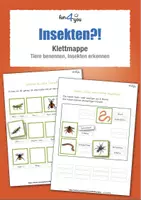 Vorschau - Arbeitsblätter - Insekten und ander kleine Tierchen - Klettmappe, Arbeitsblätter - Deckblatt