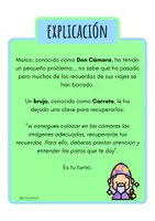 Vista previa - Hojas de trabajo - La maldición de Don Cámara @conpdept - página 1