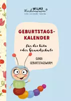 Vorschau - Mal- und Bastelvorlagen - Geburtstagskalender zum Ausdrucken für Grundschule & Kita - Seite 1