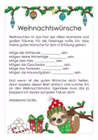 Vorschau - Mal- und Bastelvorlagen - Weihnachten in der Faultierklasse - Seite 1
