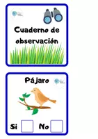 Vista previa - Hojas de trabajo - Cuaderno de observación - Portada
