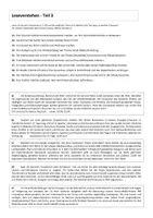 Vorschau - Arbeitsblätter - telc B2 Leseverstehen Teil 3 (Auslandssemester) + Lösung - Seite 3