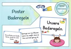 Vorschau - Poster - Baderegeln - Poster - Seite 1