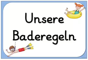 Vorschau - Poster - Baderegeln - Poster - Seite 2
