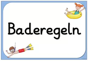 Vorschau - Poster - Baderegeln - Poster - Seite 3