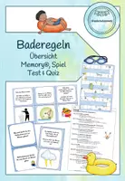 Vorschau - Spiele - Baderegeln: Übersicht, Spiele, Quiz & Lernzielkontrolle - Deckblatt