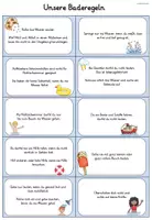 Vorschau - Spiele - Baderegeln: Übersicht, Spiele, Quiz & Lernzielkontrolle - Seite 2