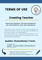 Vorschau - Arbeitsblätter - Stundenplan Kopiervorlage Freebie Procreate - Seite 2
