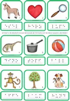 Vorschau - Spiele - Zuordnungsspiel Brailleschrift Blindenschrift Blindheit - Seite 3