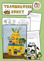 Vorschau - Stundenentwürfe - 6x Kunst Bestseller für die Grundschule - Seite 1