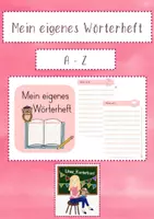 Vorschau - Arbeitsblätter - Mein eigenes Wörterheft - Wörterbuch zum selbst gestalten - Deckblatt