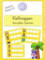 Vorschau - Stundenentwürfe - ☀️Paket Sätze schreiben im Sommer - Seite 1