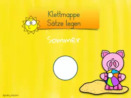 Vorschau - Stundenentwürfe - ☀️Paket Sätze schreiben im Sommer - Seite 3