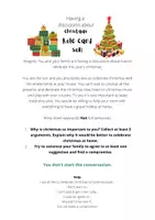 Vorschau - Aufgabenkarten - Having a discussion about christmas - Role cards - Seite 3