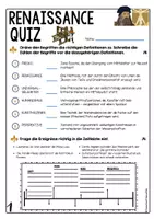 Vorschau - Arbeitsblätter - Renaissance Test - Quiz - Arbeitsblätter - Seite 2