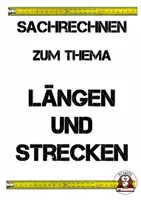 Vorschau - Unterrichtsreihen - Kartei Sachaufgaben Längen und Strecken - Deckblatt