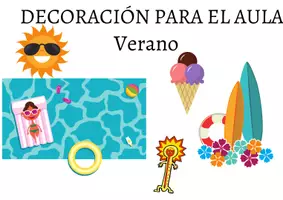 Vista previa - Otros - DECORACIÓN VERANO (IMÁGENES A3) - Portada