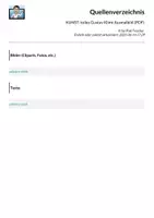 Vorschau - Mal- und Bastelvorlagen - KUNST zum Ausmalen: Gustav Klimt-Ausmalbild (PDF) - Seite 1