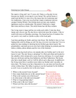 Vista previa - Tarjetas / Manipulativos - My New House English Reading: Lectura en Inglés La casa - página 1