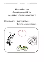 Vorschau - Klassenarbeiten - Klassenarbeit zum Theaterstück "Herz eines Boxers" - Deckblatt