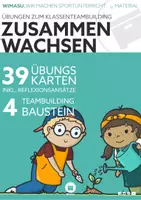 Vorschau - Spiele - Klassenführung - Teambuilding mit 39 Kooperationsübungen inkl. Reflexionen für alle Lehrkräfte - Deckblatt