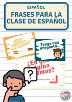 Vista previa - Decoración del aula - Pósters para la clase de español - Portada