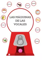 Vista previa - Juegos / Gamificación - LAS MÁQUINAS DE LAS VOCALES (JUEGO DIDÁCTICO) - Portada