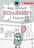 Vorschau - Arbeitsblätter - Mein Schulstart-Miniheft | Erste Übungen für die 1. Klasse - Deckblatt