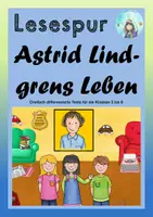Vorschau - Arbeitsblätter - Lesespur Astrid Lindgrens Leben - Deckblatt