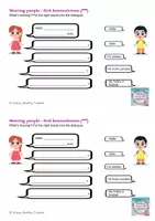 Vista previa - Hojas de trabajo - Differentiated worksheet Talk about yourself - página 3