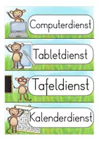 Vorschau - Fördermaterial/Inklusion - Klassendienste Affenklasse - Seite 3