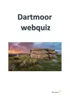Vorschau - Arbeitsblätter - Dartmoor Web Quiz - - Deckblatt