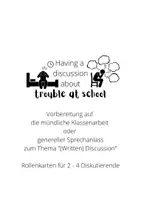 Vorschau - Aufgabenkarten - Having a (group) discussion - mündliche Prüfung Englisch / Speaking - Seite 1