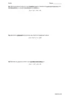 Vorschau - Test - Kompetenzcheck: Quadratische Funktionen 2 (mit Lösungen) - Seite 2