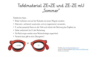 Vorschau - Arbeitsblätter - Rechenstrategien ZR 100 Tafelmaterial und Arbeitsblätter - Seite 2
