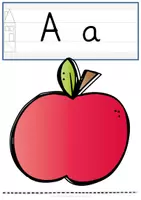 Vorschau - Poster - Anlaute - GRUNDSCHRIFT - Anlautbilder - ABC Poster - Anlautposter - Anlautplakate - Seite 2