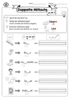 Vorschau - Arbeitsblätter - Arbeitsblätter Doppelte Mitlaute/ Doppelkonsonanten - Seite 3