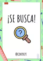 Vista previa - Refuerzo / NEE / Materiales de apoyo - SE BUSCA @conpdept - Portada