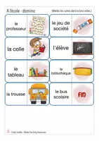 Vista previa - Juegos / Gamificación - A l'école domino francés - página 3