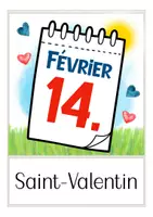 Vista previa - Unidades / Secuencias / Situaciones de Aprendizaje - Le Saint-Valentin Français / Francés picture cards - página 1