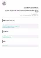 Vorschau - Merkblätter - Handout/ Übersicht zum Thema "Zeitgestaltung in Erzählungen" Deutsch Q1/Q2 - Seite 2
