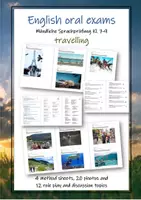 Vorschau - Arbeitsblätter - mündliche Kommunikationsprüfung Englisch Kl. 7-9 "Travelling" - Deckblatt