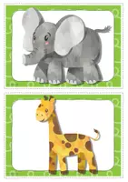 Vista previa - Unidades / Secuencias / Situaciones de Aprendizaje - Wild animals - Paquete de materiales - página 3