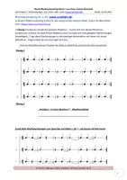 Vorschau - Unterrichtsreihen - Rhythmustraining – einfach und systematisch - Band 1 Folge 09: Arbeitsblatt + Lösung + Youtubevideo - Deckblatt